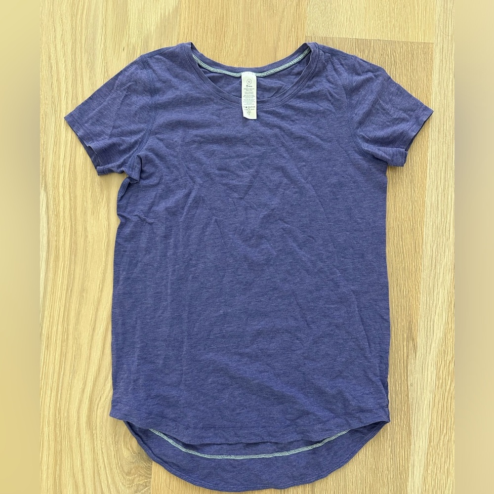 Purple lululemon athletic shirt